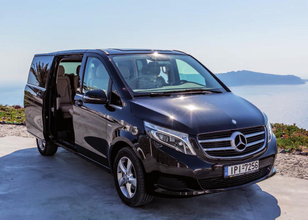 Mercedes V-Class Εντυπωσιακά επιβλητικό και ιδανικό για εκείνους που θέλουν να μετακινούνται με άνεση και στυλ,