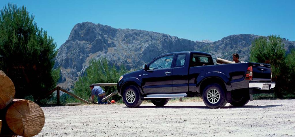 Hilux Extra Cab.