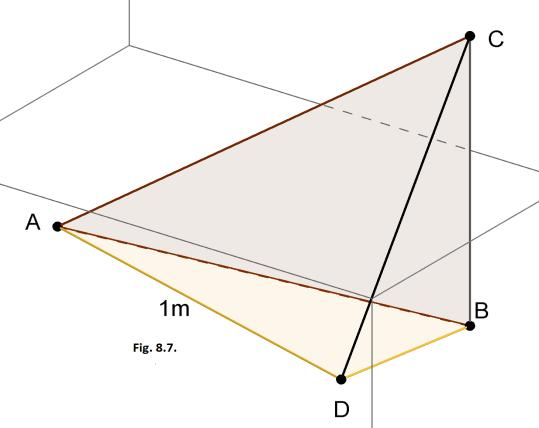 Lucrările Centrului Județean de Excelență la Matematică Constanța-015-016 https://015cjemctawikispacescom/home 8 Fie ABC cu m (BAC)= 90 0 şi m (ACB)= 15 0, care se îndoaie după înălţimea [AD], D