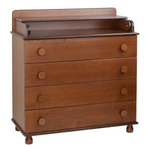 with bedside table, changing and 2 drawers
