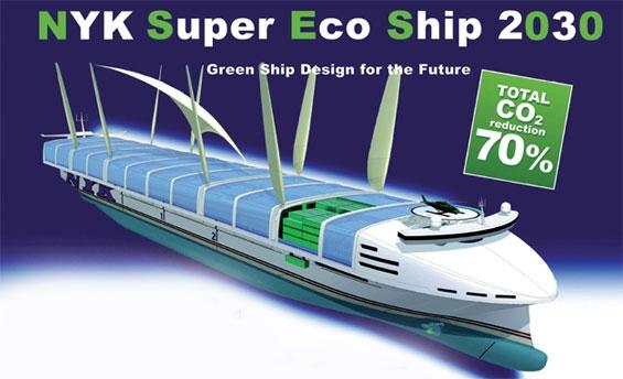 πράσινο φορτηγό πλοίο, το οποίο θα μεταφέρει αυτοκίνητα και θα λειτουργεί με καύσιμο το LNG, εκλύοντας έτσι λιγότερους ρύπους έως και κατά 40%.