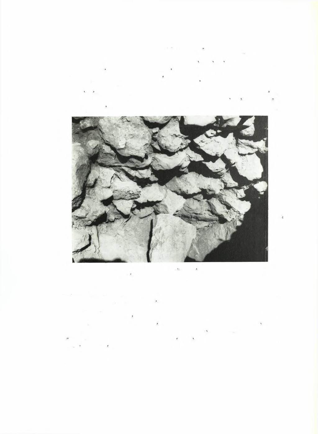 170 Γεωγίου Ε. Μυλωνά ΑΕ 1962 ανατολικόν τείχος στροφής του (πίν. 3α) έκλειε τον προς τον Χάβον χώρον τής άκροπόλεως.