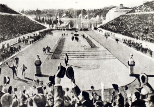 Οι πρώτοι σύγχρονοι Ολυμπιακοί Αγώνες Το 1894 σε συνέδριο που οργάνωσε ο βαρόνος Πιερ ντε Κουμπερτέν στο Παρίσι ιδρύθηκε η Διεθνής Ολυμπιακή Επιτροπή και αποφασίστηκε η αναβίωση των