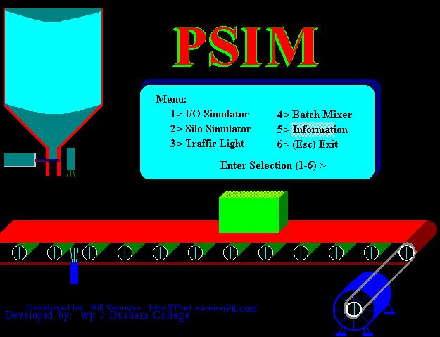 ΚΕΦΑΛΑΙΟ 3 ΠΡΟΣΟΜΟΙΩΤΗΣ PLC - PSIM 3.1 Περιγραφή του προγράµµατος προσοµοίωσης PLC PSIM Το PSIM είναι ένα πρόγραµµα προσοµοίωσης PLC (Programmable Logic Controller).