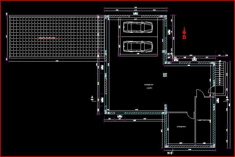 Autocad Κάτοψη