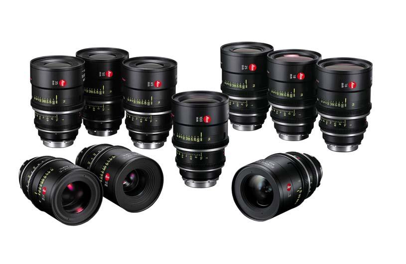 44 Σειρά φακών Leica Summilux-C, T/1.4. Οι φακοί της Leica, αν και εντάχθηκαν δηµιουργικά ανά περιόδους στο περιβάλλον της κινούµενης εικόνας κύρια ως rehoused-optics, τοποθετούνται οριστικά στο