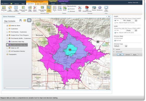 Esri Maps for Office http://www.esri.