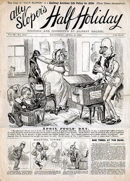 Το πρώτο comic Στα μέσα του 19ου Αιώνα, με τη βελτίωση των τεχνολογιών, της τυπογραφίας και της επεξεργασίας της εικόνας φτάνουμε στο πρώτο comic (ή τουλάχιστον σε μία από τις εκδόσεις