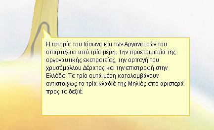 Τεχνολογίεσ τθσ Επικοινωνίασ και τθσ πλθροφορίασ για τθν Εκπαίδευςθ Ο μθλο-ςυγγραφζασ, προκειμζνου να οργανϊςει καλφτερα τθ μθ γραμμικι του ιςτορία, μπορεί να δθμιουργιςει τισ δικζσ του νοθματικζσ