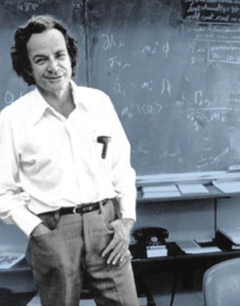Εικόνα 2.38. Ρίτσαρντ Φάινμαν (Richard Feynman) Βραβείο Νόμπελ Φυσικής. «Η επιστήμη υπολογιστών δεν είναι τόσο παλιά όσο η φυσική, υστερεί χρονικά μερικούς αιώνες.