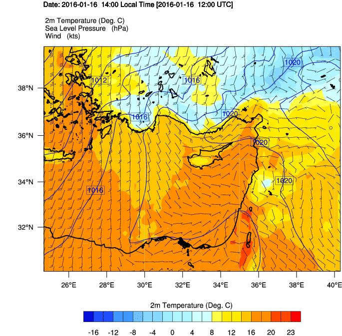 127 Πρόγνωση ατμοσφαιρικής πίεσης για 16/01/2016, 12:00 UTC Πρόγνωση ατμοσφαιρικής πίεσης για 17/01/2016, 00:00 UTC ΗΜΕΡΟΜΗΝΙΑ: 16/01/2016, 12:00 UTC Πόλη Ατμοσφαιρική πίεση (hpa) Πρόγνωση Πραγματική