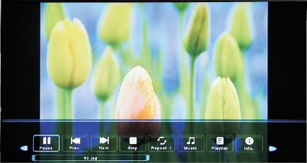 Nuotraukų Prezentacija Nuotraukų atkūrimo metu toliau nurodyta meniu funkcija gali pasirodyti ekrane spaudžiant ENTER mygtuką.