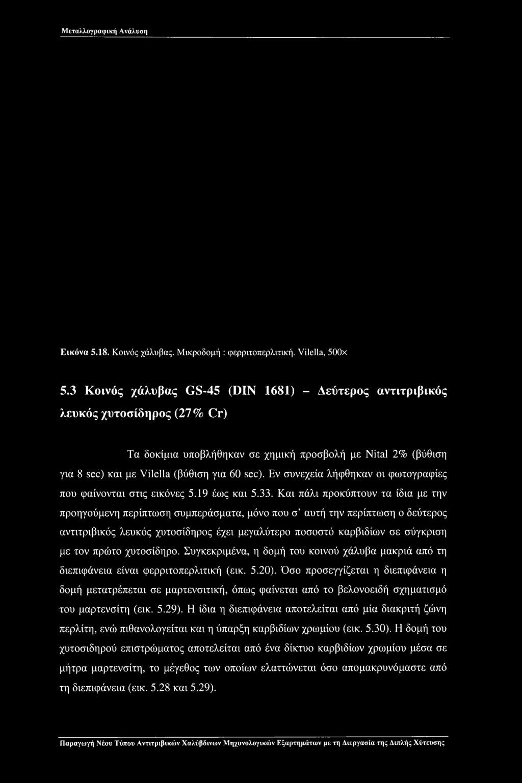 Εν συνεχεία λήφθηκαν οι φωτογραφίες που φαίνονται στις εικόνες 5.19 έως και 5.33.