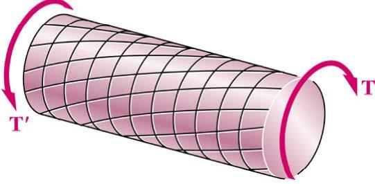 Cross-section remains perpendicular to