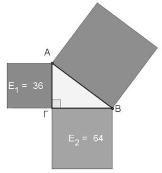 ΑΒ 6 3 20 16 15 ΑΓ 8 30 ΒΓ 5 29 25 Α 2) Το τρίγωνο ΑΒΓ του διπλανού σχήματος είναι