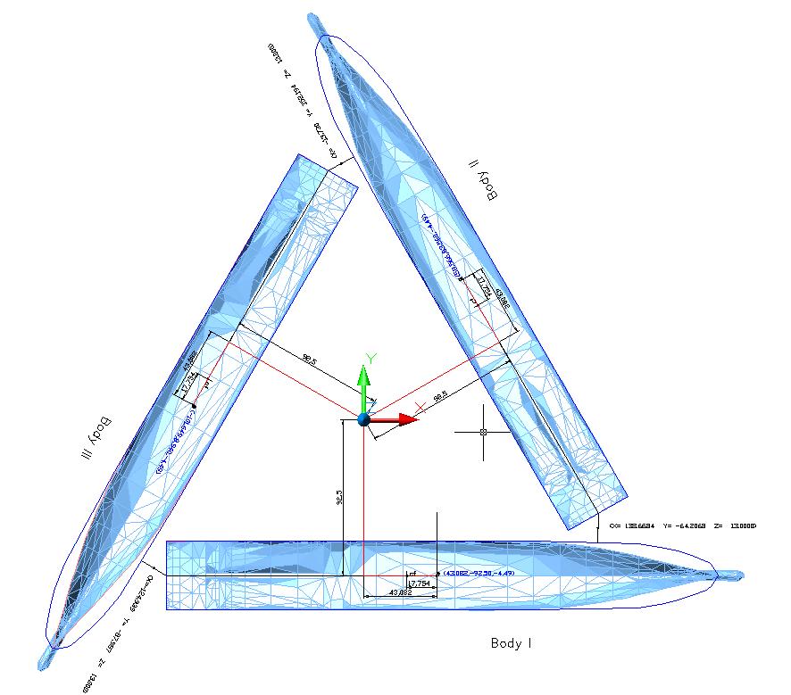 Υδροδυναμική Ανάλυση Θαλάσσιων Mean longitudinal forces on individual bodies due to wind 8 Ανάλυση συγκροτήματος τριών κρουαζιερόπλοιων Longitudinal force Fx [kn] 6 2-2 Fx_Body 1 Fx_Body 2 Fx_Body 3