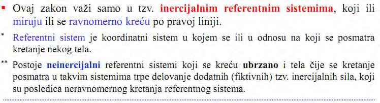 Primeri iz svakodnevnog života u kojima se susrećemo sa I Njutnovim zakonom. a) zašto su postavljeni oslonci za glavu na sedištima automobila.