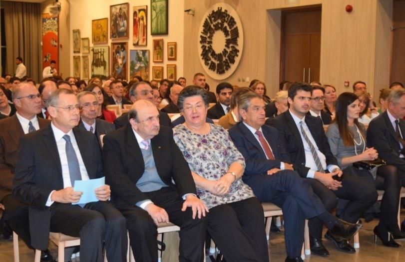 Μπατσαρισάκης Παναγιώτης λόγω κωλύµατος του προέδρου Εµµ. Δελάκη. Πρώτη σειρά εξ αριστερών, ο ροτ.