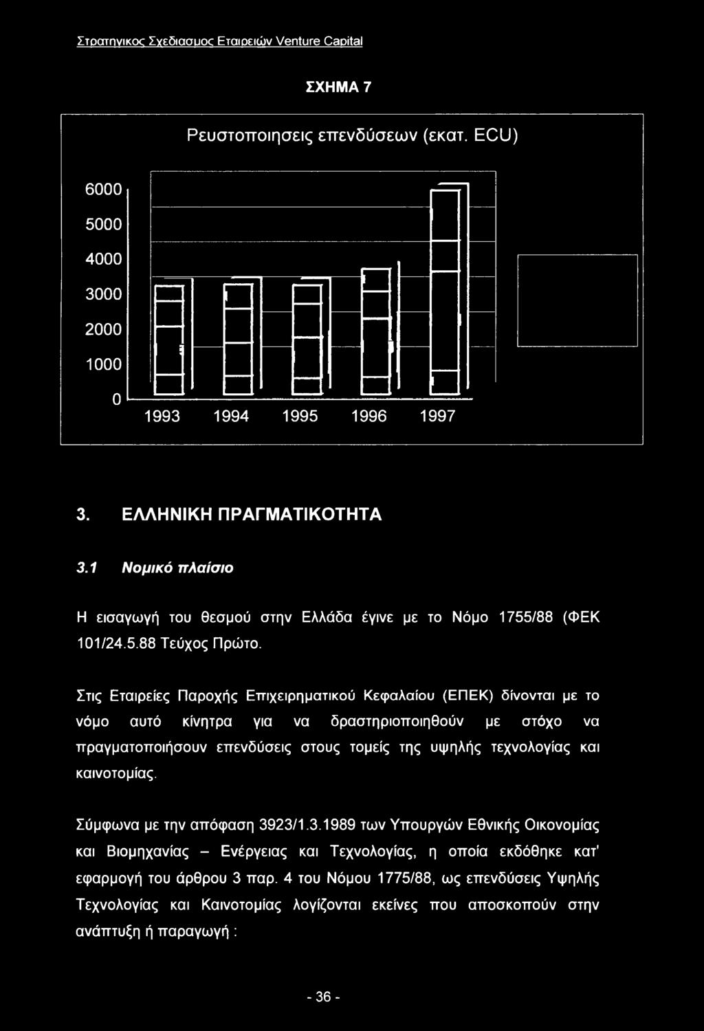 πραγματοποιήσουν επενδύσεις στους τομείς της υψηλής τεχνολογίας και καινοτομίας. Σύμφωνα με την απόφαση 39