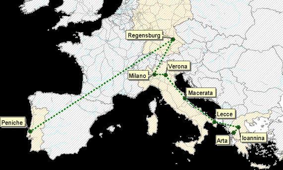 Route of wine around Regensburg Province of