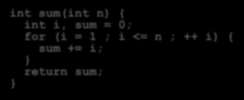 = 0; for (i = 1 ; i <= n ;