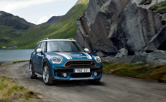 Το MINI Countryman Cooper S E θα σε κερδίσει με τον τέλειο συνδυασμό ηλεκτροκινητήρα/κινητήρα εσωτερικής καύσης και το σύστημα τετρακίνησης ALL.