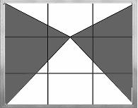 Τα δυνατά (οπτικά) σημεία Κανόνας του διπλού τριγώνου.