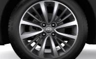 ακτίνων, σε Technical Grey (RS7) ελαστικά 215/50 R17 91H (Q2X) Ζάντες αλουµινίου 17", πολλαπλών ακτίνων, σε Titan Gloss (RS7 & 14R) ελαστικά