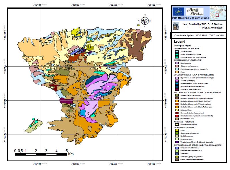 17 Χάρτης 2: Γεωλογικός
