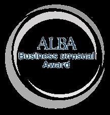 Business unusual Award ALBA s mission is to educate visionary leaders of tomorrow who will act as agents of change and help shape the future business world by pushing forward the frontiers of