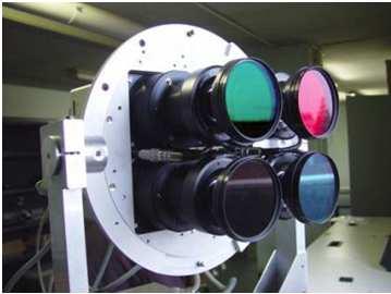 Χαρακτηριστικά Ψηφιακής Εικόνας (1/2) Φασµατική ανάλυση: Σε ένα ψηφιακό δέκτη καταγράφονται επί µέρους εικόνες σε διαφορετικές περιοχές του φάσµατος Παγχρωµατική, κόκκινο (0.63-0.79 µm), πράσινο (0.