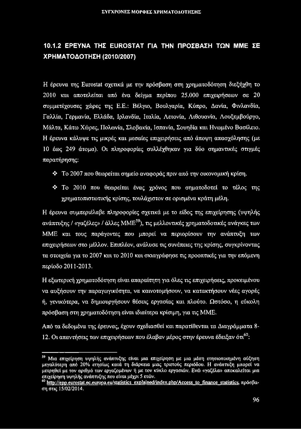 Ε.: Βέλγιο, Βουλγαρία, Κύπρο, Δανία, Φινλανδία, Γαλλία, Γερμανία, Ελλάδα, Ιρλανδία, Ιταλία, Λετονία, Λιθουανία, Λουξεμβούργο, Μάλτα, Κάτω Χώρες, Πολωνία, Σλοβακία, Ισπανία, Σουηδία και Ηνωμένο