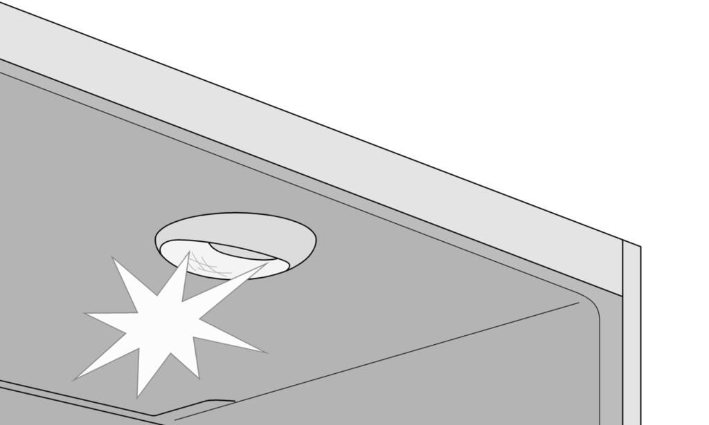 1M sınıfı lazer ışını (Standart IEC 60825). Optik aletlerle doğrudan lazer ışınına bakılmamalıdır. Göz hasarı tehlikesi!