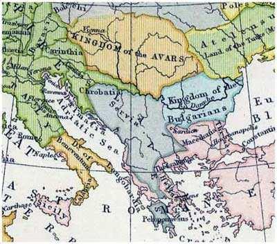 ДОДАТАК 1 (Карте србске земље) Србија почетком 9.