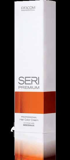 60 ml 17490 Ειδικές αποχρώσεις για την δημιουργία αντιθέσεων και εκκεντρικών εμφανίσεων με τη SERI Premium Special Meches.
