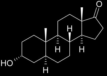 Androsterone Μοριακό βάρος 9.4 g/mol Διαλυτότητα 8.