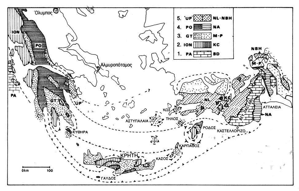 ΚΕΦΑΛΑΙΟ 1. ΓΕΩΛΟΓΙΑ ΤΗΣ ΠΕΡΙΟΧΗΣ ΜΕΛΕΤΗΣ (ΙΟΝΙΑ ΝΗΣΙΑ) τελική Τριτογενή πτύχωση συνήθως δεν είναι απλή.