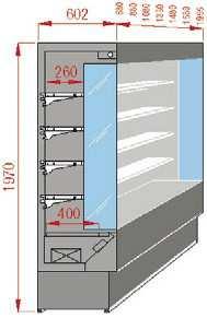 130 VULCANO 80 88 x 60 x 200 +3 0 C / +5 0 C 660 2.245 VULCANO 100 108 x 60 x 200 +3 0 C / +5 0 C 825 2.366 VULCANO 125 133 x 60 x 200 +3 0 C / +5 0 C 1.050 2.