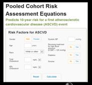 2013 ACC/AHA Guideline on the Treatment of Because the RCT evidence shows that the benefit of statin treatment