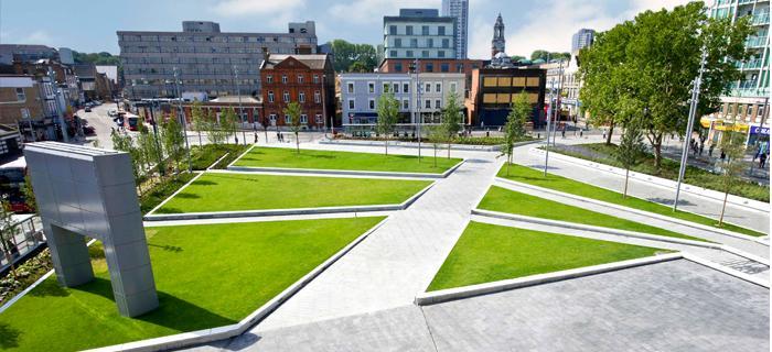 Слика 7. Ново урбанистичко решење трга (Woolwich squares, www.volkerhighways.co.
