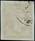 o 35 Lot. 242 40l. yellow-bistre on greenish, var deformed «4» (Kound. 48.6.b), u. VF+.