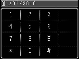 Selectaţi Printer Setup. Select Date/Time. Trih/Saat öğesini seçin. Επιλέξτε Ημερ./Ώρα. Selectaţi Date/Time.