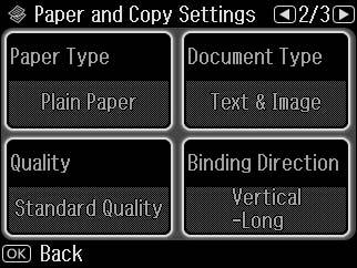 H R & 46 Select the appropriate copy settings. Uygun kopya ayarlarını seçin. Επιλέξτε τις κατάλληλες ρυθμίσεις αντιγραφής. Selectaţi parametrii adecvaţi pentru copiere.