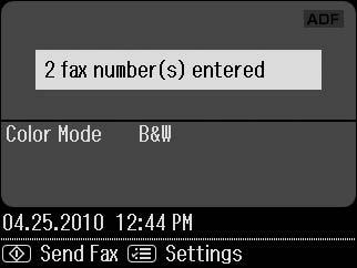 H I Press x and select Fax Send Settings to change the settings. R & 97 J x öğesine basın ve ayarları değiştirmek için Faks Gdr Ayarları nı seçin. R & 97 Select Speed Dial or Group Dial.