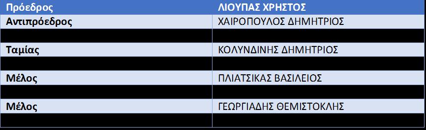 B. Σύστημα Διακυβέρνησης (System of Governance) B.1.
