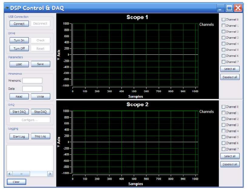 nabrojane funkcije se obavljaju putem grafičkog korisničkog interfejsa (GUI - Graphical User Interface).