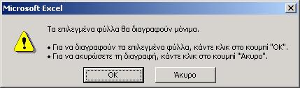 Σύνδεση µε άλλα φύλλα εργασίας Έστω ότι στο κελί Β3 του Φύλλου2 θέλουµε να εµφανίζεται η τιµή που υπάρχει στο κελί Α1 του Φύλλο1.