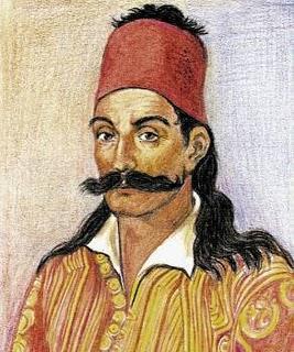 Ο Γεώργιος Καραϊσκάκης ήταν Έλληνας επαναστάτης και στρατηγός της Επανάστασης του 1821. Γεννήθηκε σε μια σπηλιά του χωριού Μαυρομάτι της Καρδίτσας ή σε μοναστήρι στη Σκουληκαριά Άρτας το 1782.