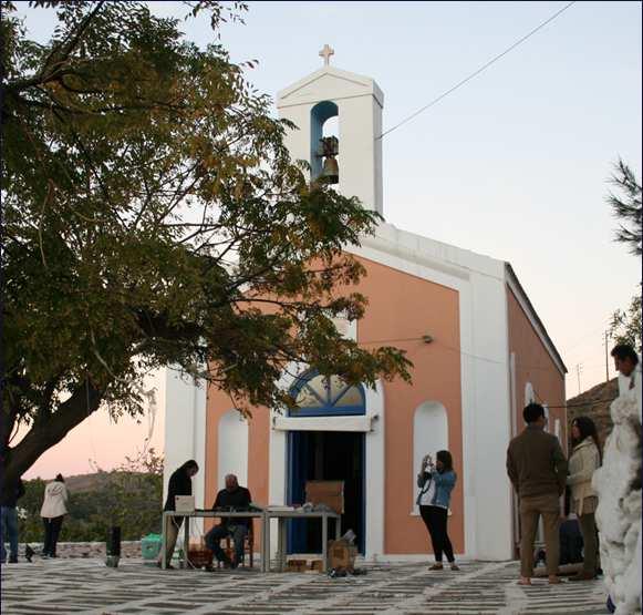 Οι Άγιοι Ανάργυροι στο Βουρκάρι, τα ερείπια