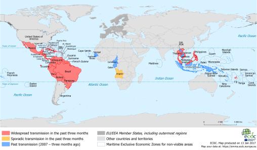 Πυρετός από τον ιό Zika Ιός Ζίκα μεταδίδεται στους ανθρώπους κυρίως από το τσίμπημα ενός μ ο λ υ σ μ έ ν ο - υ κουνουπιού (Aedes Aegypti και Ae.